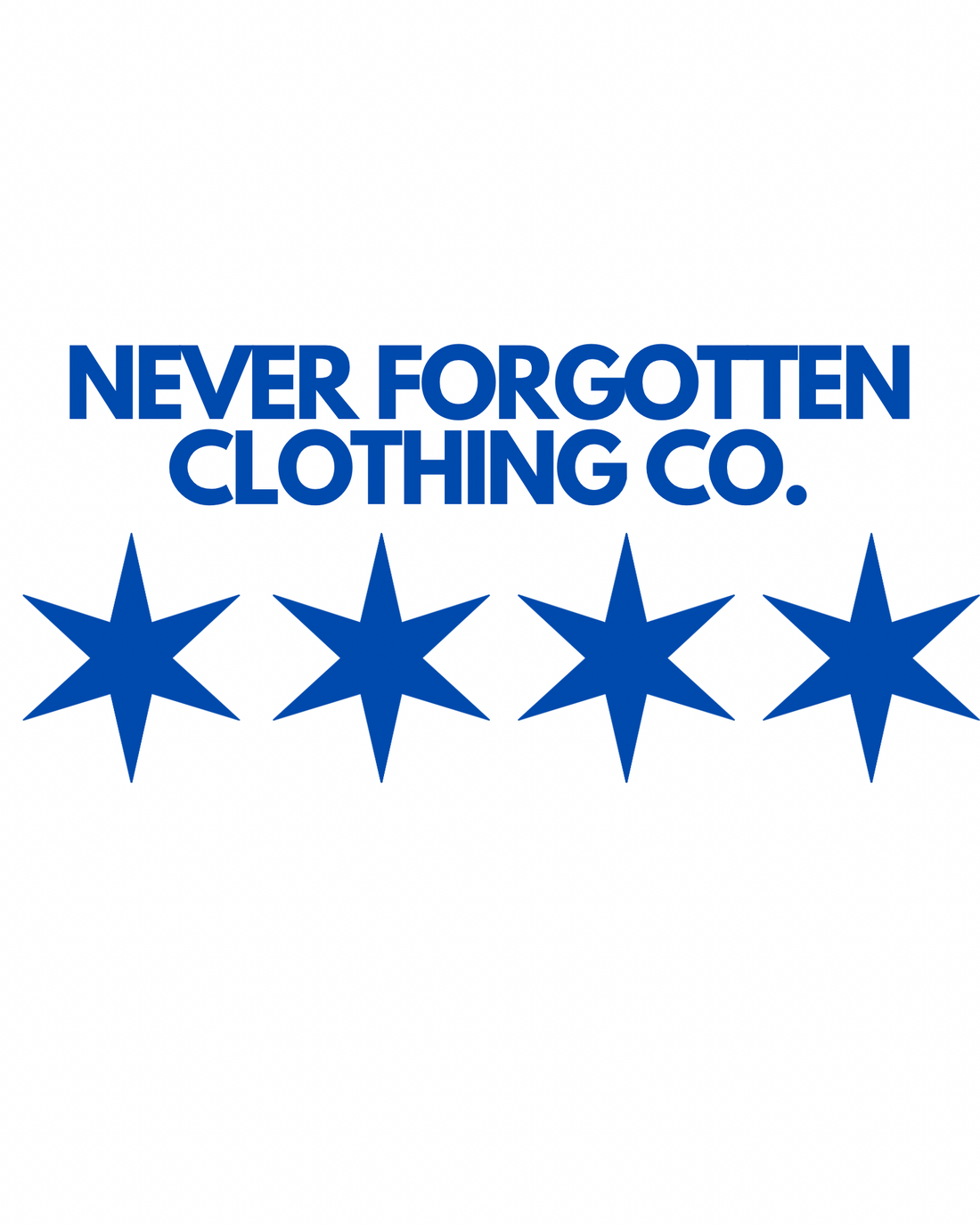 NEVER FORGOTTEN COMPANY logo