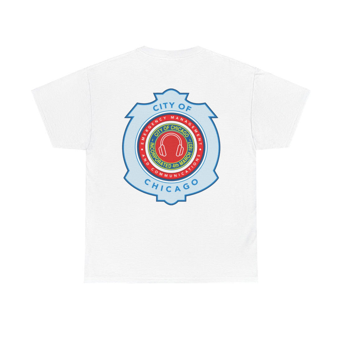 CHICAGO OEMC DISPATCH Unisex Heavy Cotton Tee