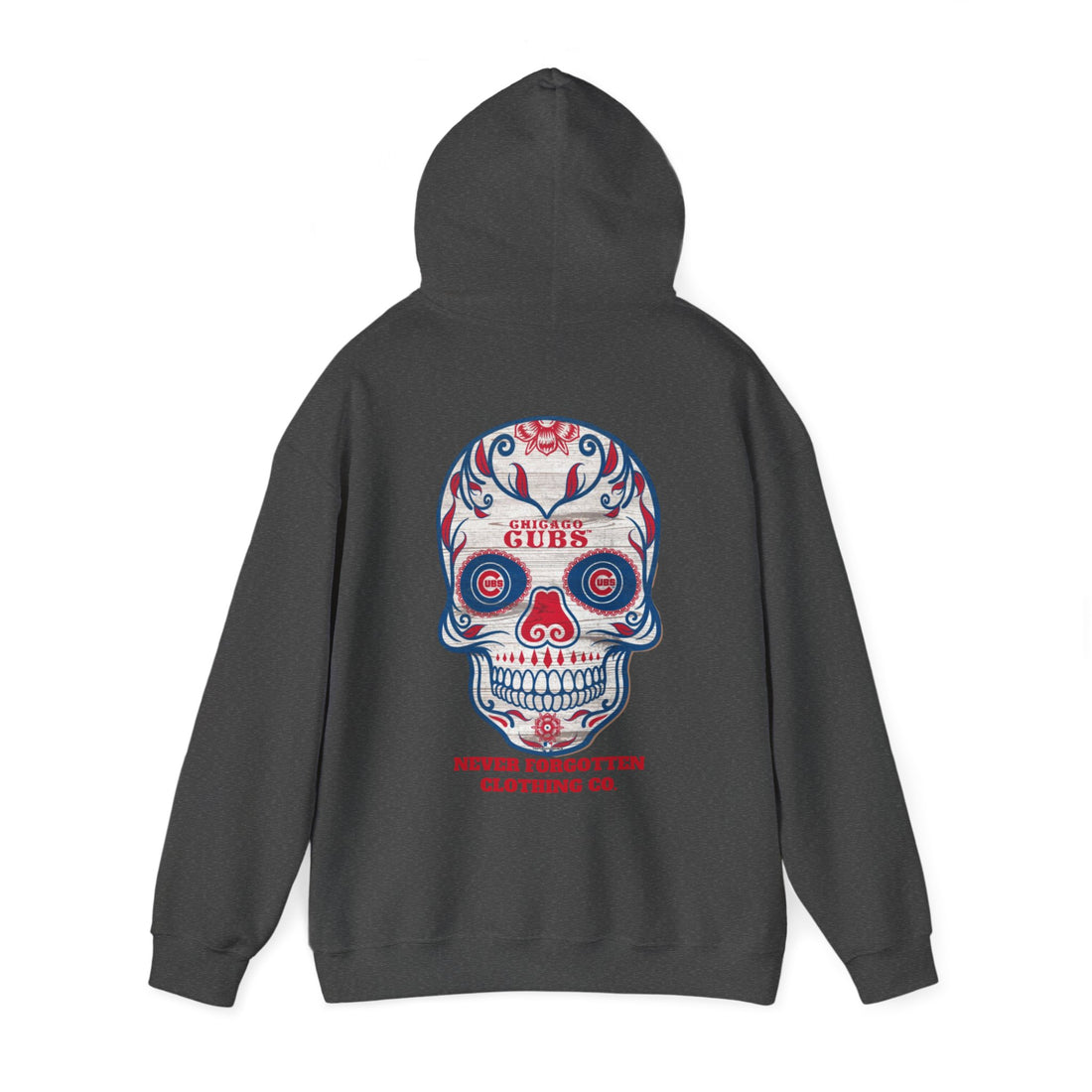 CHI NORTHSIDE SKULL Unisex Heavy Blend™ Hooded Sweatshirt- $4 from each purchase donated to mental health services for first responders and their families.