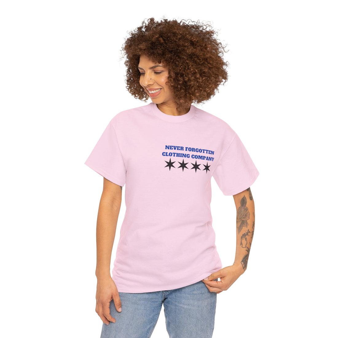 TELL MY FAMILY I LOVE THEM Unisex Heavy Cotton Tee-all proceeds over cost directly benefit the injured deputy’s medical bills (minimum $5 donation per order +). Free shipping.