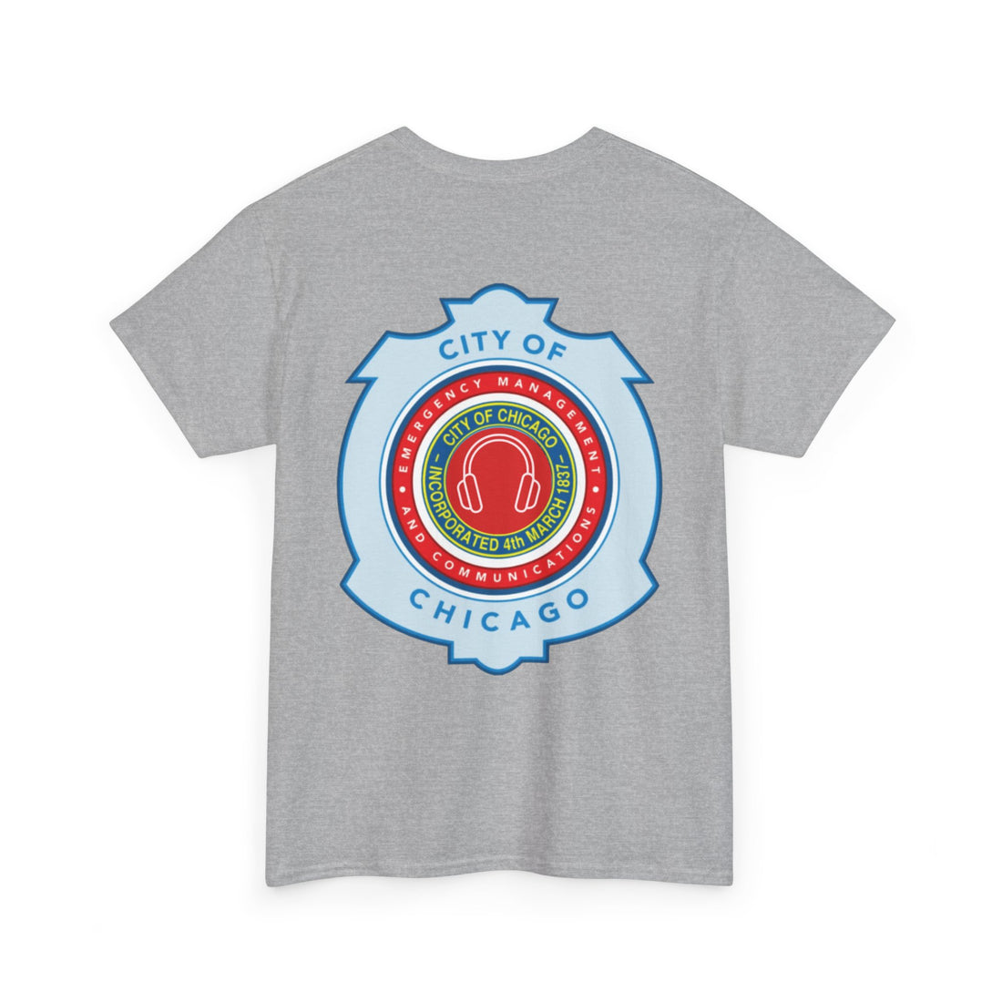 CHICAGO OEMC DISPATCH Unisex Heavy Cotton Tee