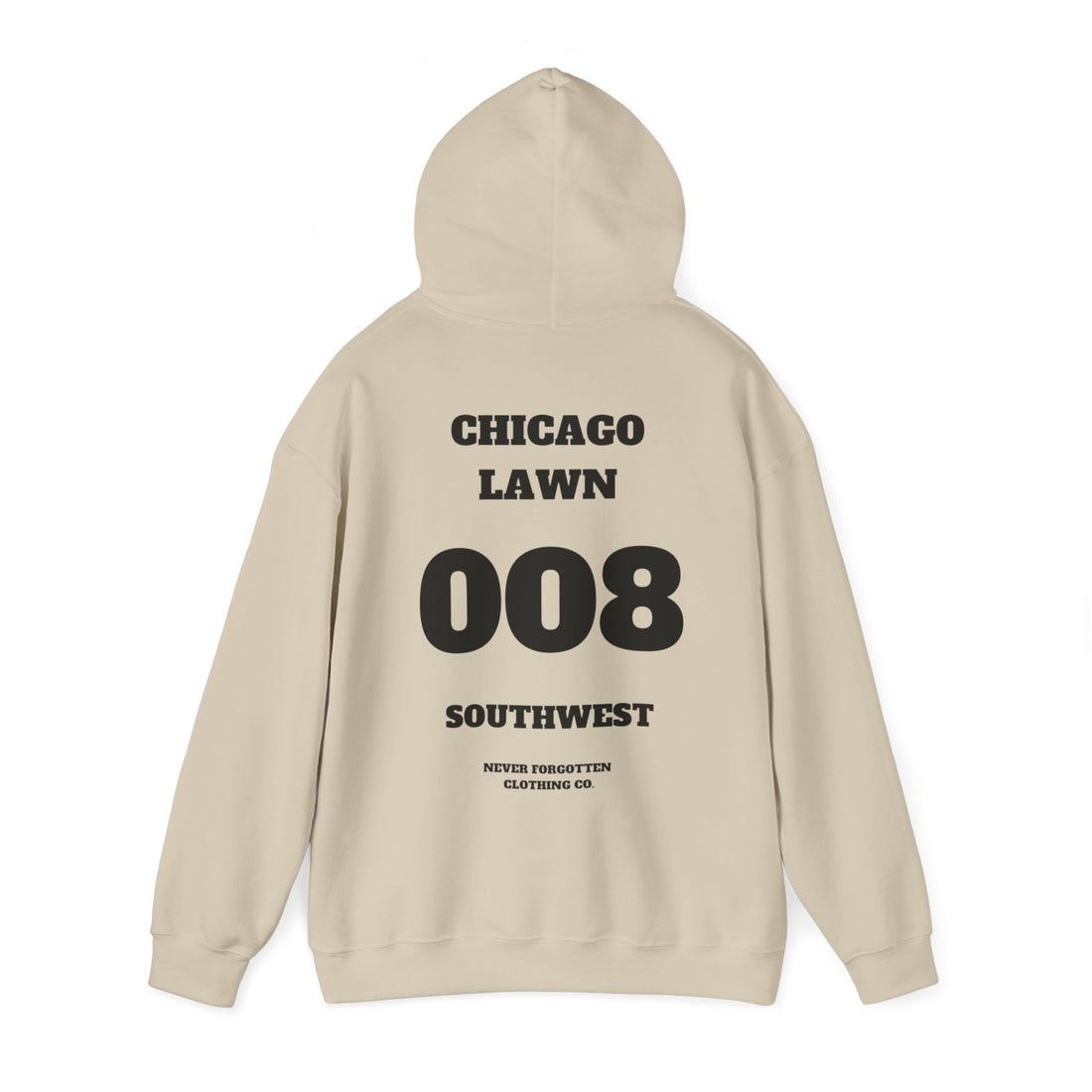 DISTRICT 08-Unisex Heavy Blend™ Hooded Sweatshirt, $3 donated to bank the blue foundation, free shipping