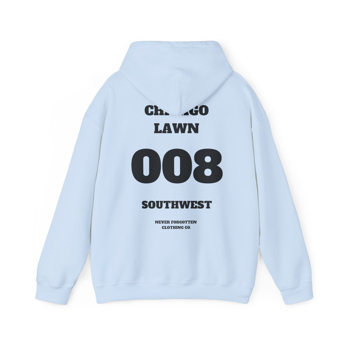 DISTRICT 08-Unisex Heavy Blend™ Hooded Sweatshirt, $3 donated to bank the blue foundation, free shipping