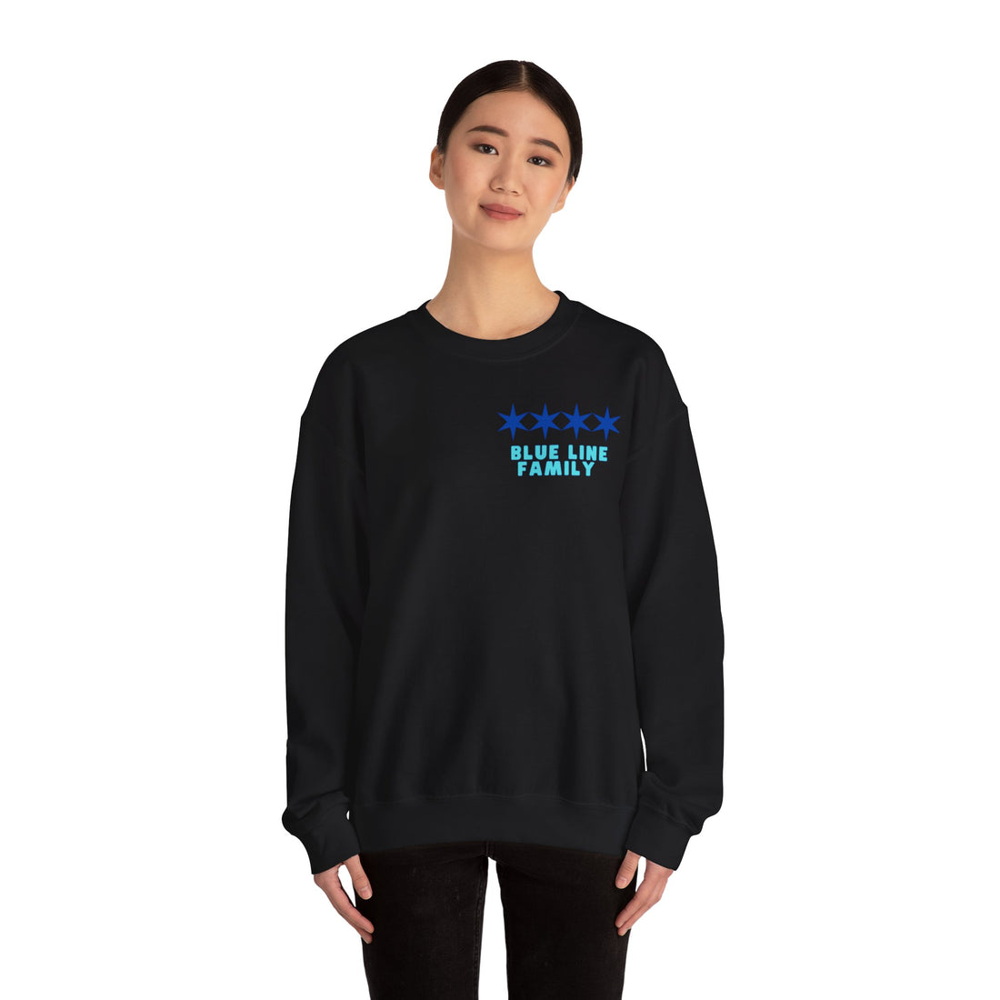 HUMANIZE THE BADGE Unisex Heavy Blend™ Crewneck Sweatshirt-ALL PROCEEDS OVER COST DONATED TO THE BREAST CANCER RESEARCH FOUNDATION
AVAILABLE UNTIL 10/30/24