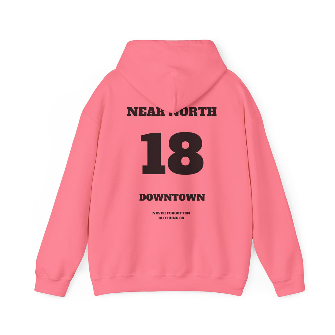 DISTRICT 18-Unisex Heavy Blend™ Hooded Sweatshirt $3 donated to bank the blue, free shipping