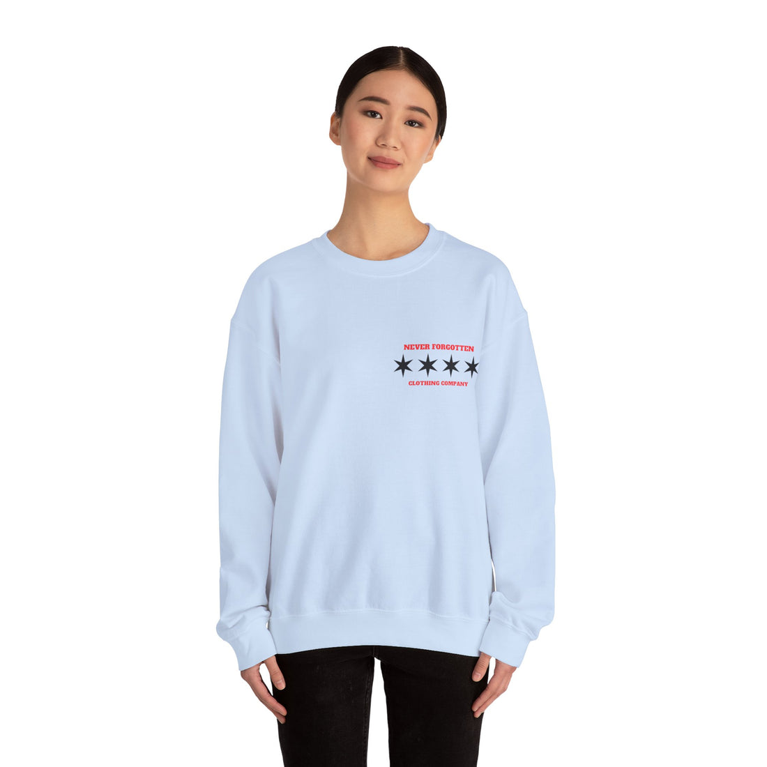 GIRLS LOVE GUNS 3- Unisex Heavy Blend™ Crewneck Sweatshirt