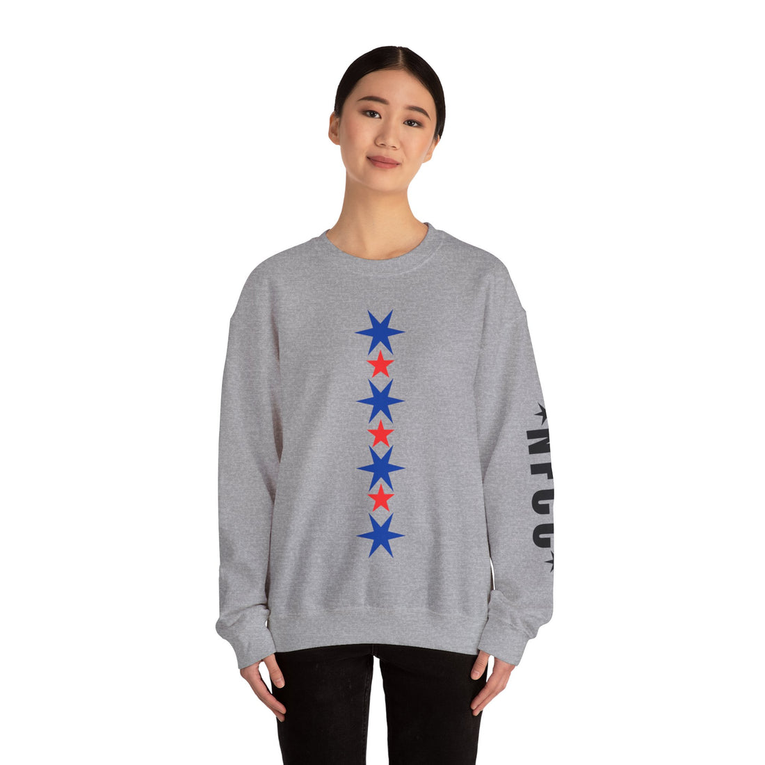 HOME OF THE BRAVE Unisex Heavy Blend™ Crewneck Sweatshirt