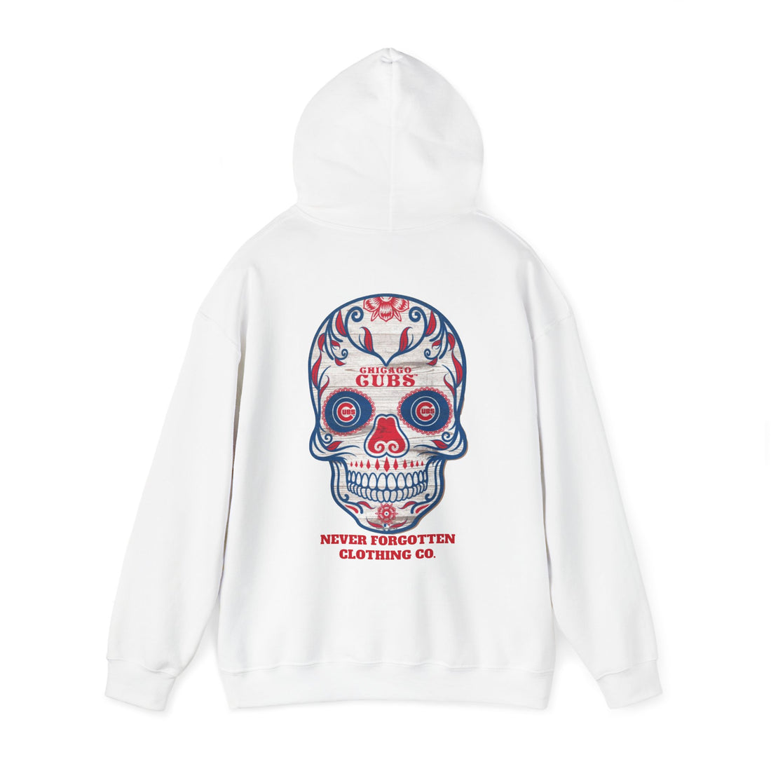 CHI NORTHSIDE SKULL Unisex Heavy Blend™ Hooded Sweatshirt- $4 from each purchase donated to mental health services for first responders and their families.