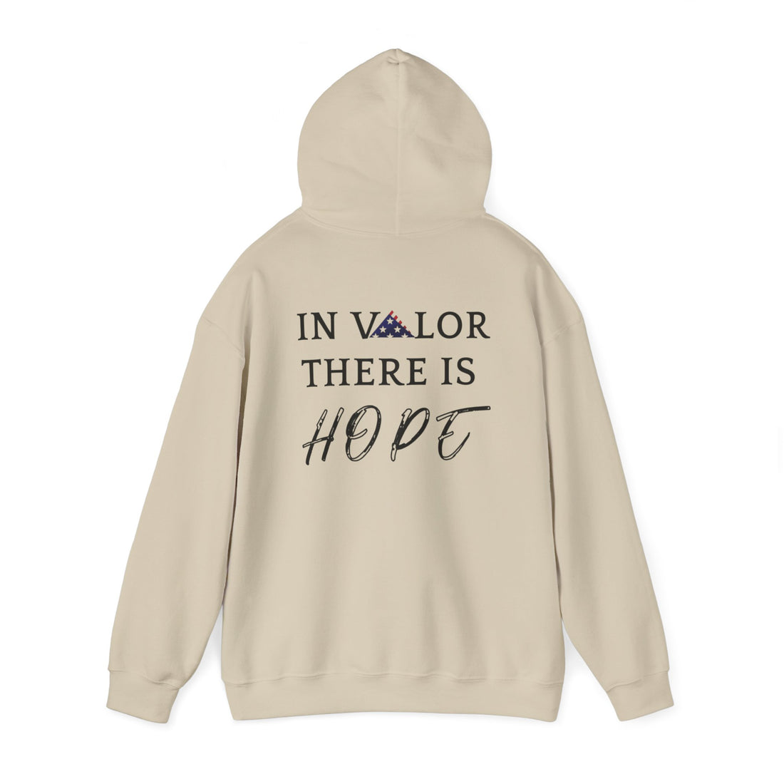 IN VALOR THERE IS HOPE Unisex Heavy Blend™ Hooded Sweatshirt