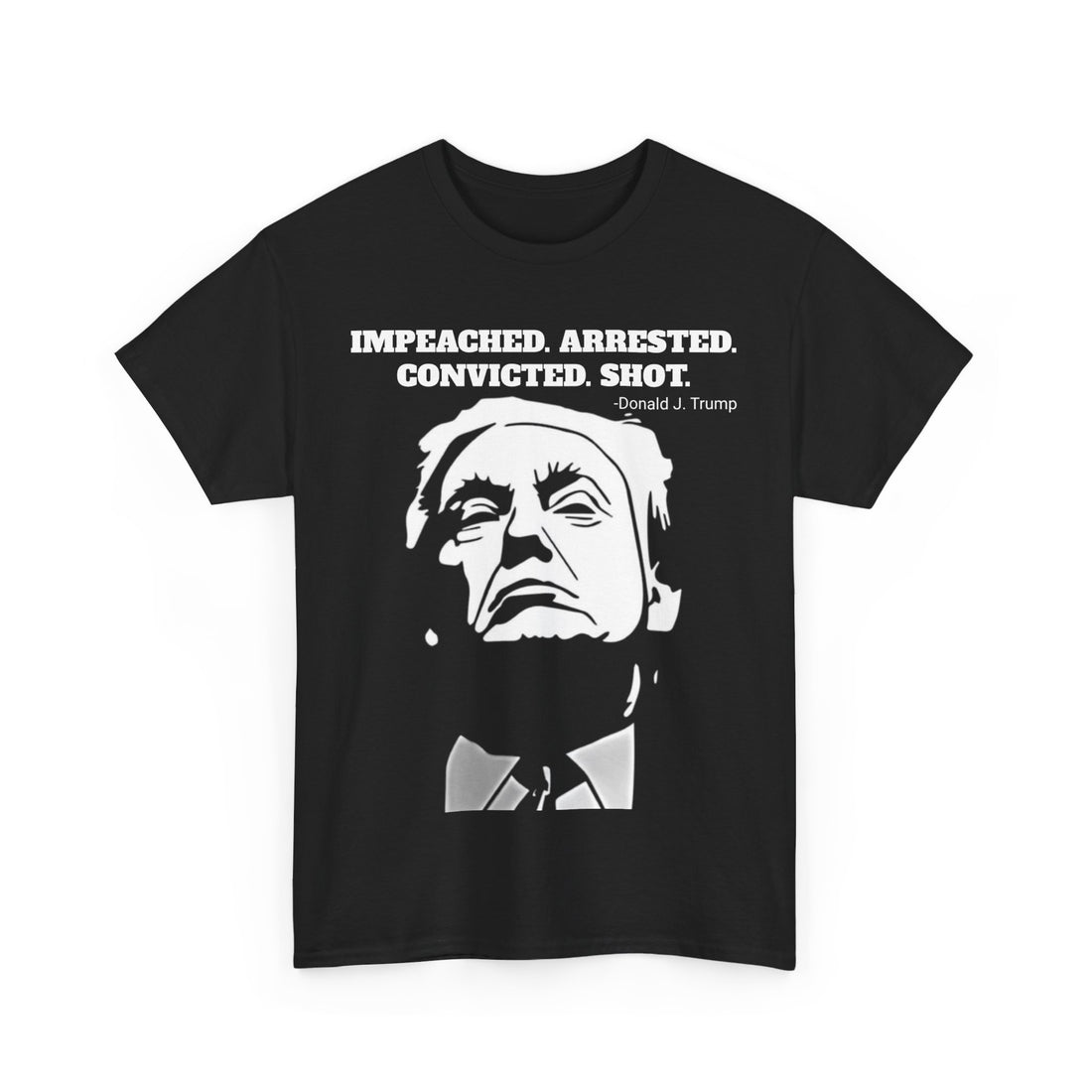 TRUMP CONVICTED UNISEX Heavy Cotton Tee