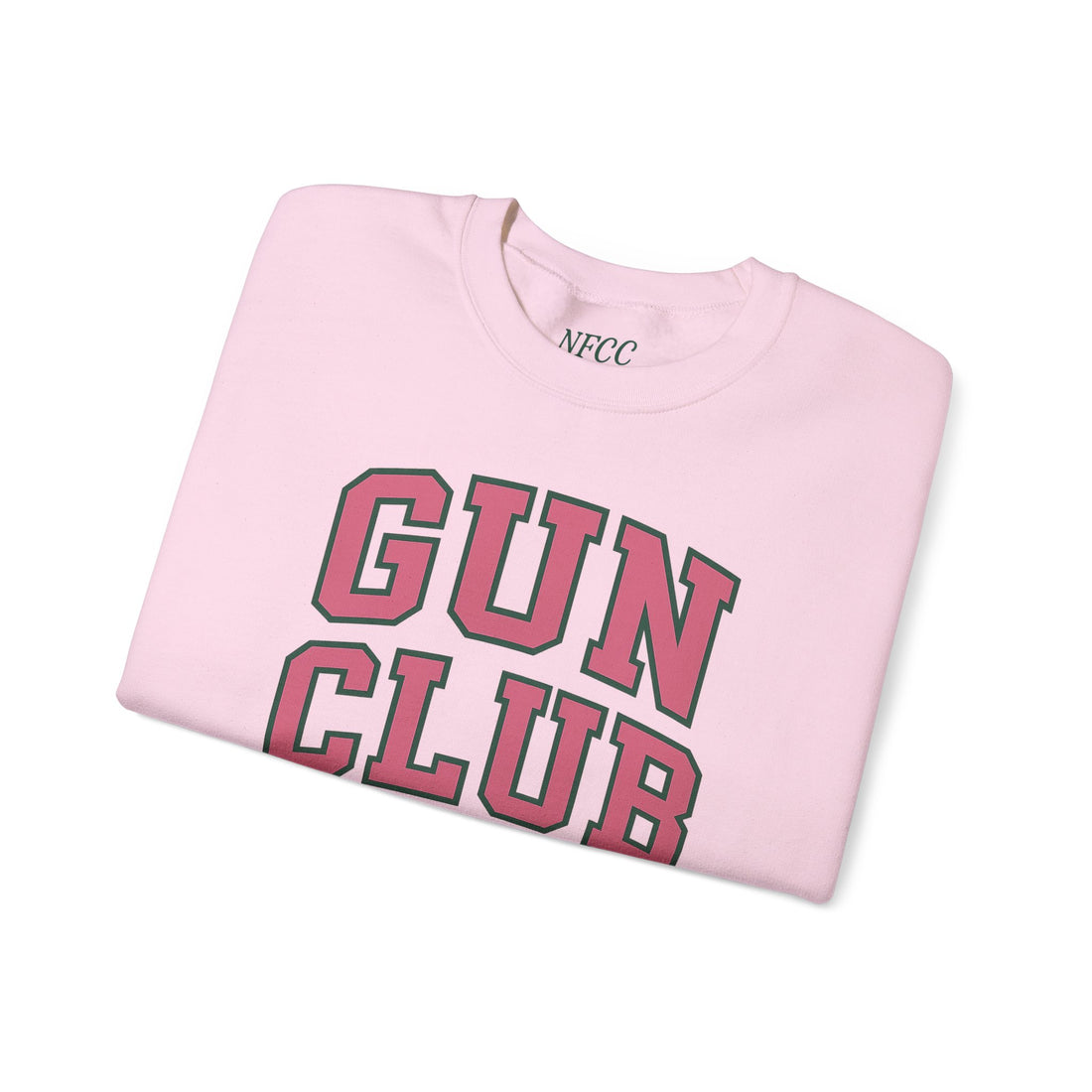 Vintage Gun Club Crewneck Sweatshirt, Cozy Unisex Sweatshirt, Casual Layering Top, Gift for Gun Enthusiasts, Outdoor Apparel
