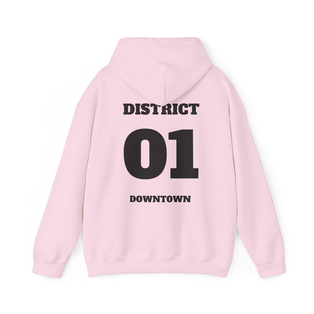 DISTRICT 01 -Unisex Heavy Blend™ Hooded Sweatshirt - $3 donated to bank the blue mental health services for officers-FREE SHIPPING