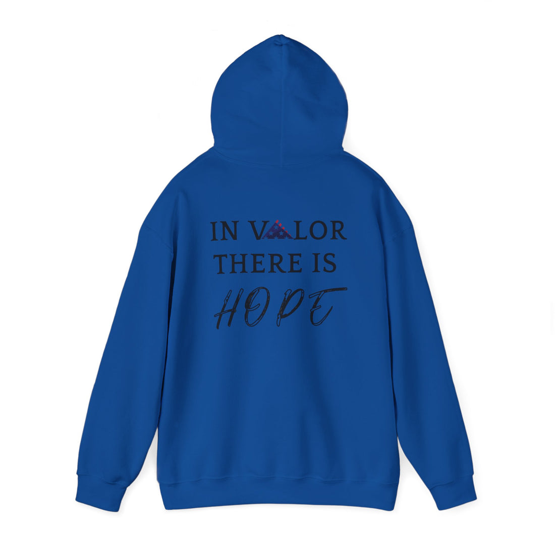 IN VALOR THERE IS HOPE Unisex Heavy Blend™ Hooded Sweatshirt