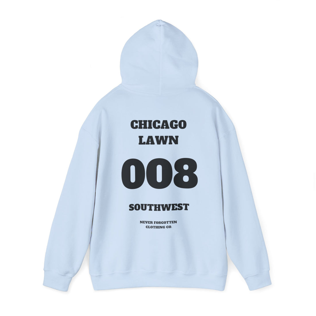 DISTRICT 08-Unisex Heavy Blend™ Hooded Sweatshirt, $3 donated to bank the blue foundation, free shipping