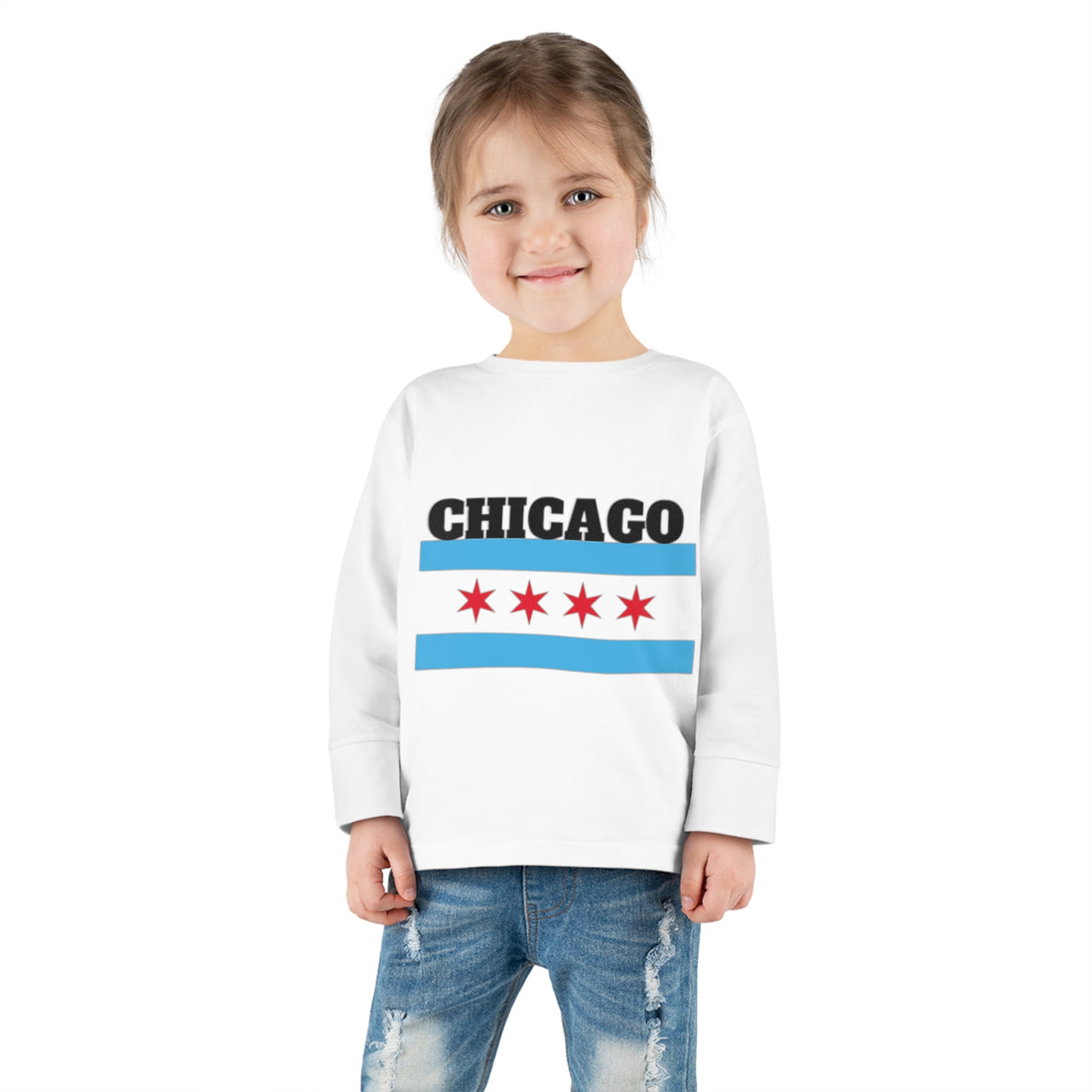 CHICAGO Toddler Long Sleeve Tee