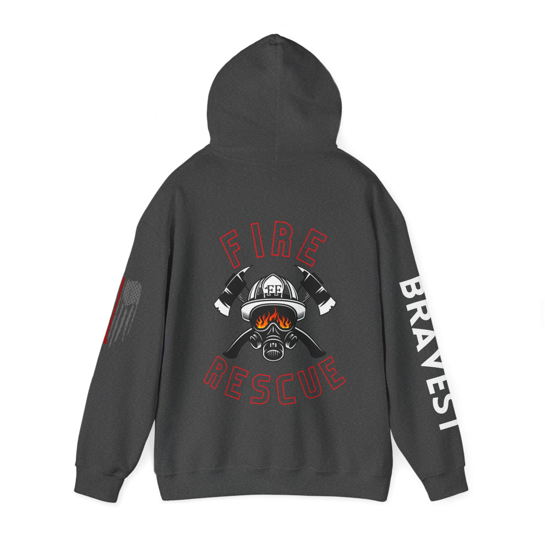 BRAVEST FIRE RESUCE Unisex Heavy Blend™ Hooded Sweatshirt