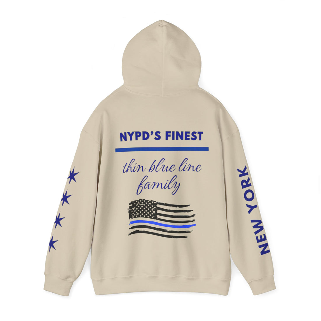 *NYPD FALLEN OFFICER Unisex Heavy Blend™ Hoodie-all proceeds go to NYC Police foundation