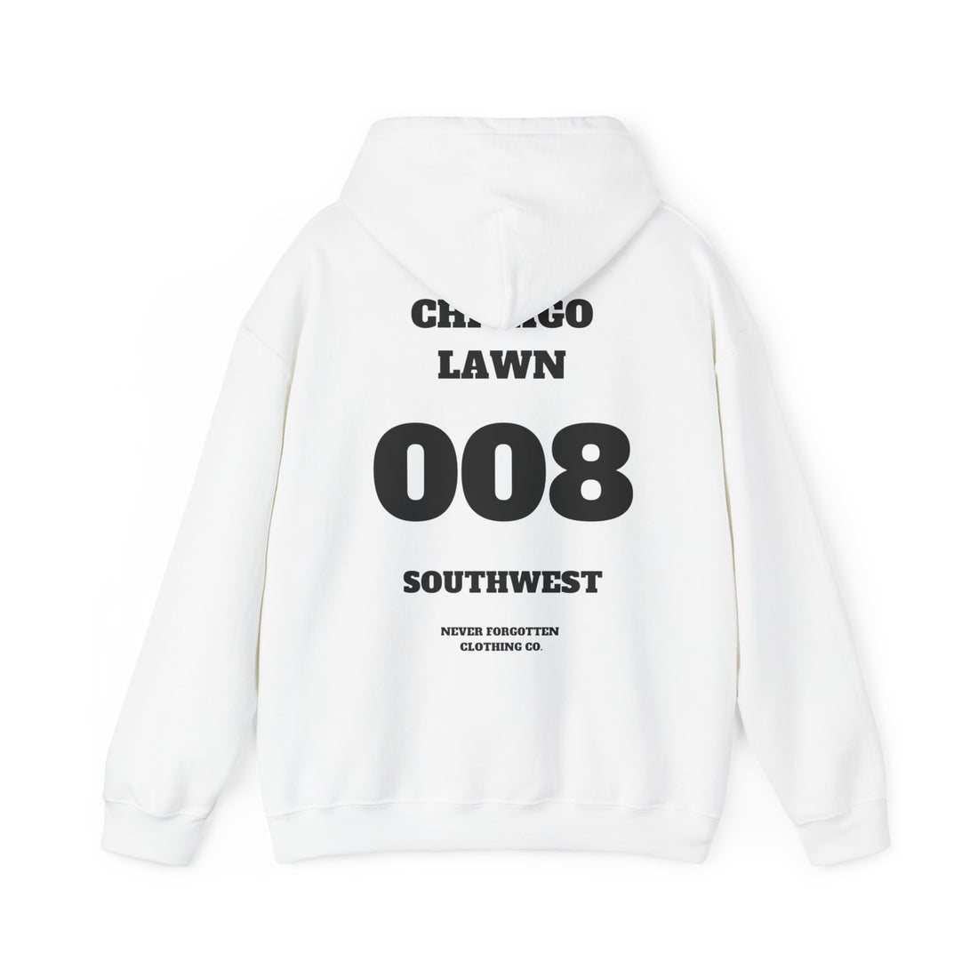 DISTRICT 08-Unisex Heavy Blend™ Hooded Sweatshirt, $3 donated to bank the blue foundation, free shipping