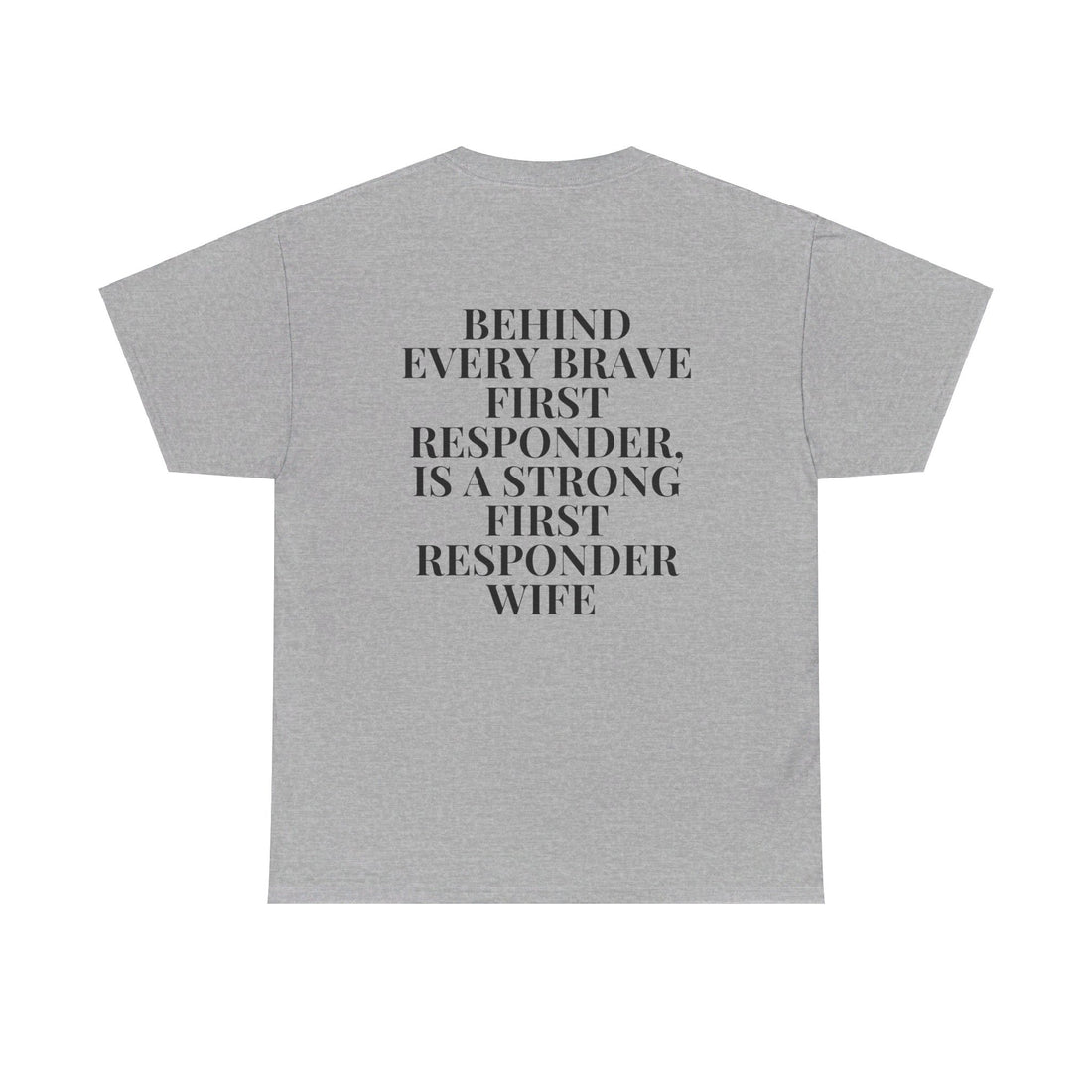 FIRST RESPONDER WIVES CLUB Unisex Heavy Cotton Tee