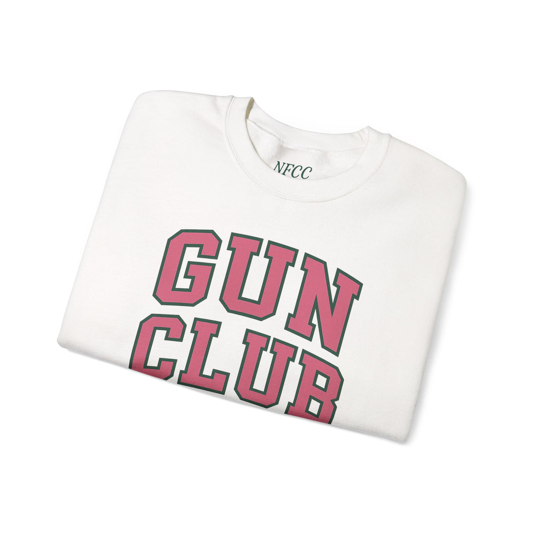 Vintage Gun Club Crewneck Sweatshirt, Cozy Unisex Sweatshirt, Casual Layering Top, Gift for Gun Enthusiasts, Outdoor Apparel