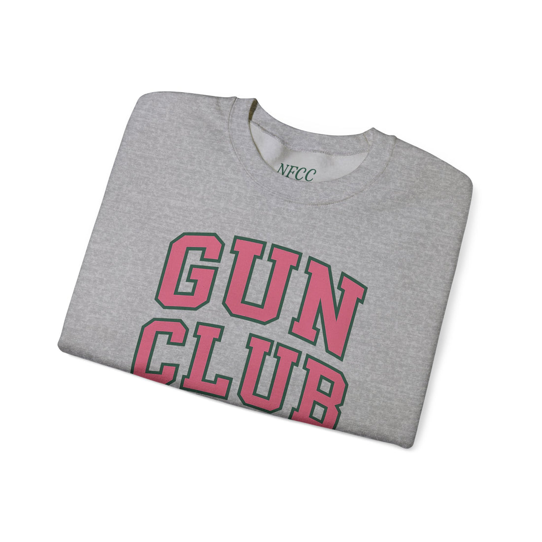 Vintage Gun Club Crewneck Sweatshirt, Cozy Unisex Sweatshirt, Casual Layering Top, Gift for Gun Enthusiasts, Outdoor Apparel