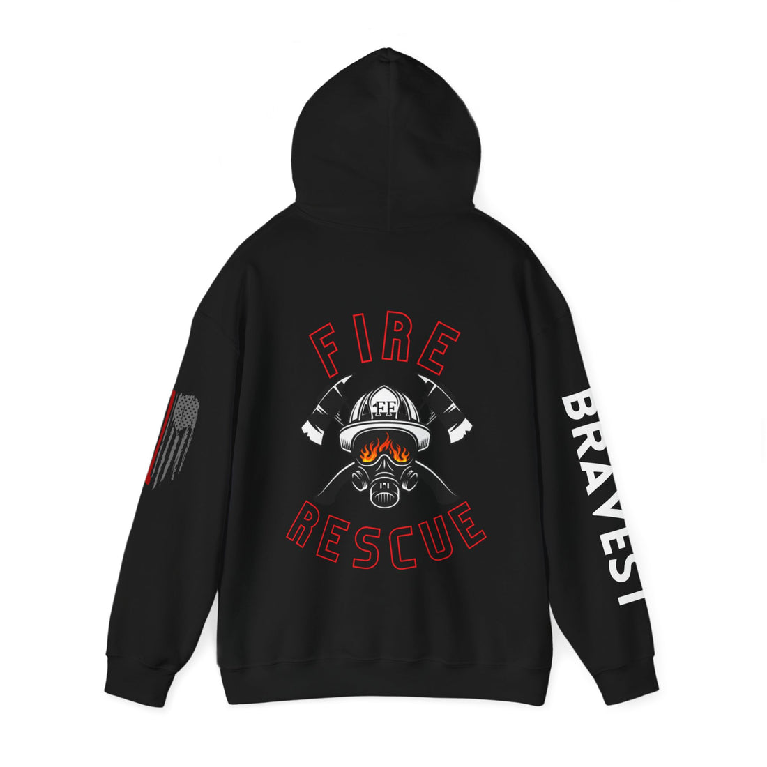 BRAVEST FIRE RESUCE Unisex Heavy Blend™ Hooded Sweatshirt