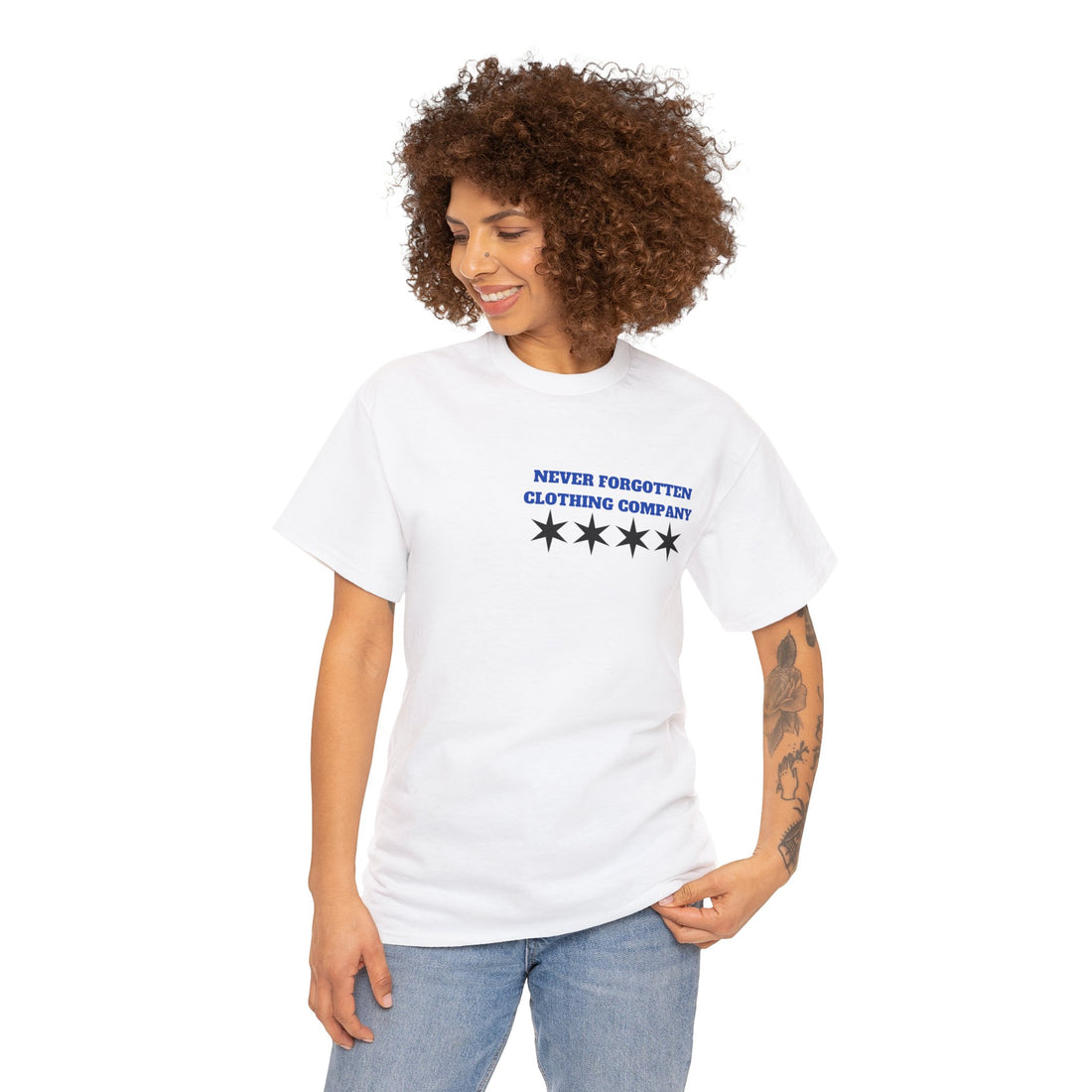 TELL MY FAMILY I LOVE THEM Unisex Heavy Cotton Tee-all proceeds over cost directly benefit the injured deputy’s medical bills (minimum $5 donation per order +). Free shipping.