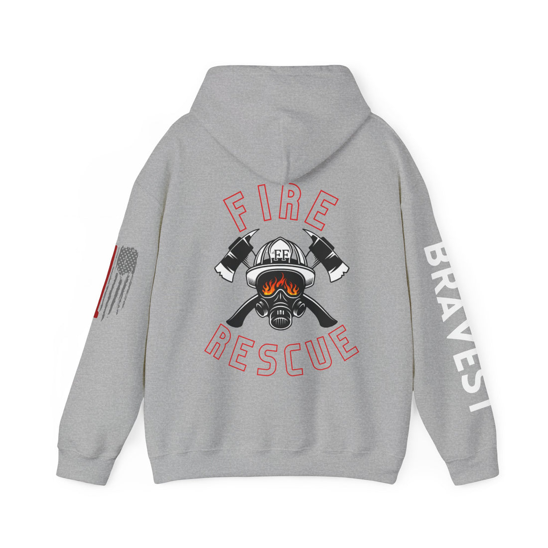 BRAVEST FIRE RESUCE Unisex Heavy Blend™ Hooded Sweatshirt