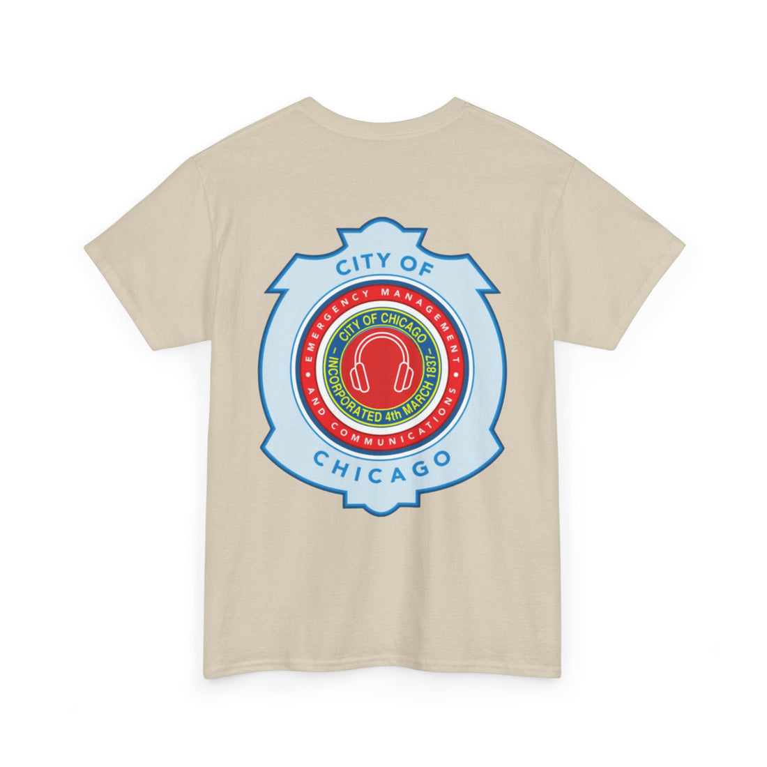 CHICAGO OEMC DISPATCH Unisex Heavy Cotton Tee