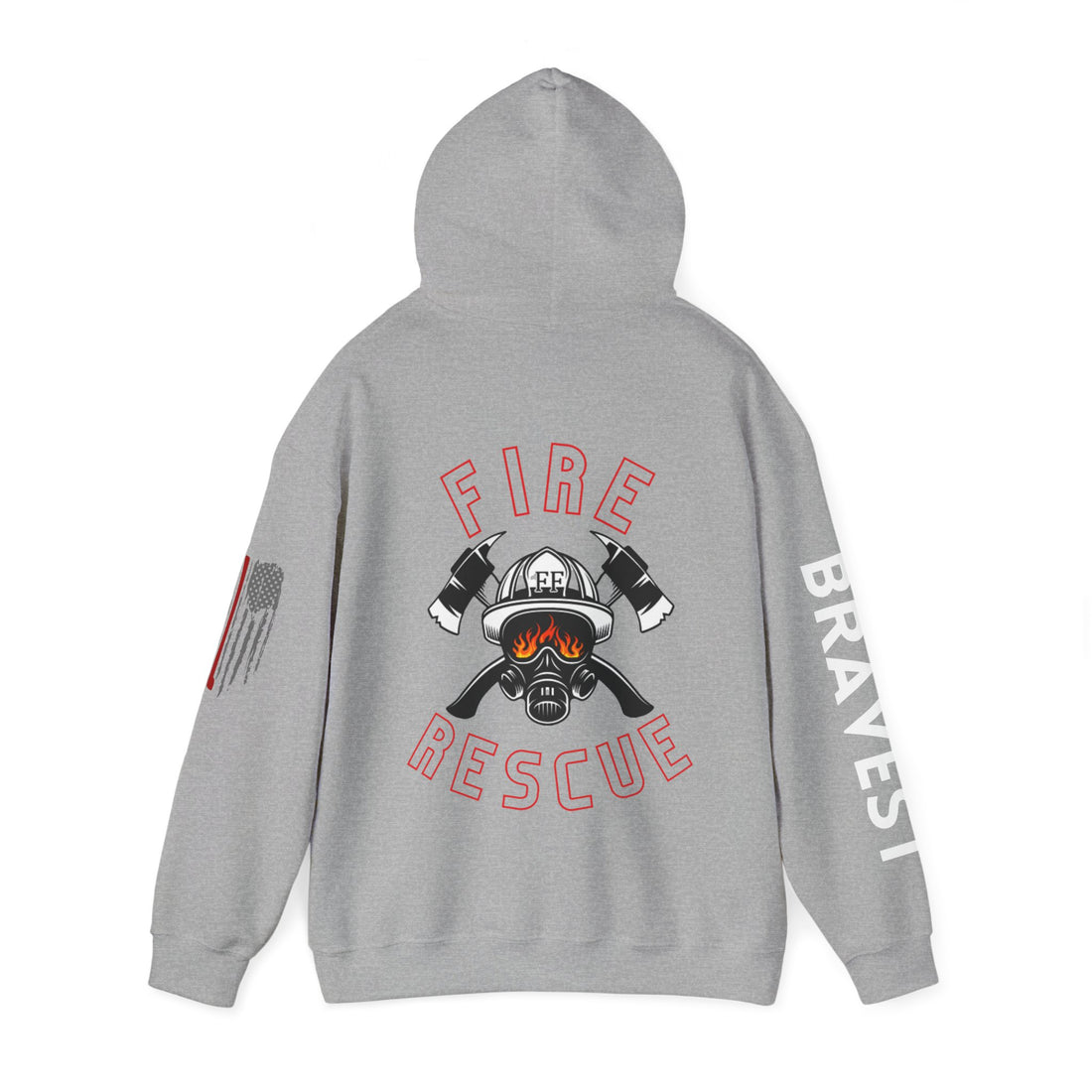 BRAVEST FIRE RESUCE Unisex Heavy Blend™ Hooded Sweatshirt