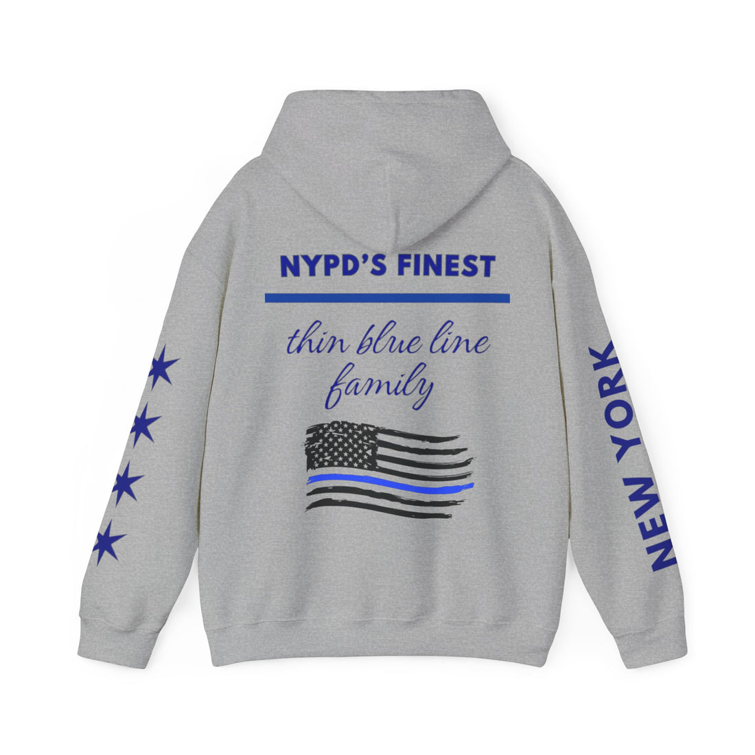 *NYPD FALLEN OFFICER Unisex Heavy Blend™ Hoodie-all proceeds go to NYC Police foundation