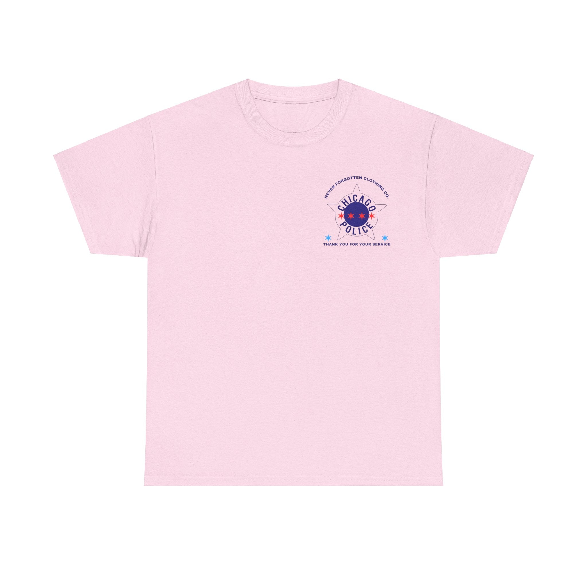 NEVER FORGOTTEN Chicago Unisex Heavy Cotton Tee – NEVER