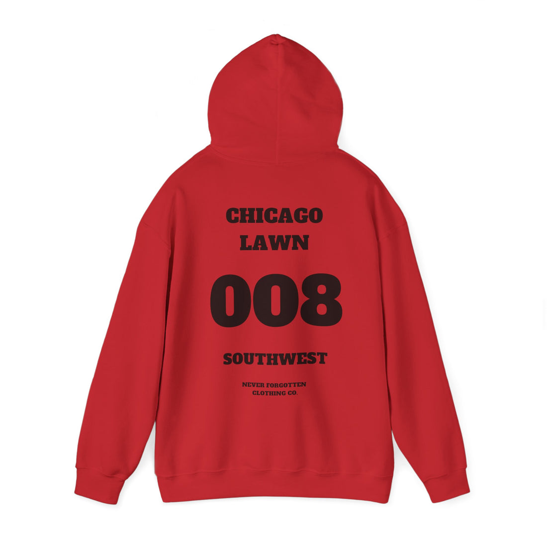 DISTRICT 08-Unisex Heavy Blend™ Hooded Sweatshirt, $3 donated to bank the blue foundation, free shipping