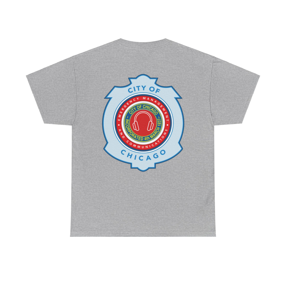 CHICAGO OEMC DISPATCH Unisex Heavy Cotton Tee