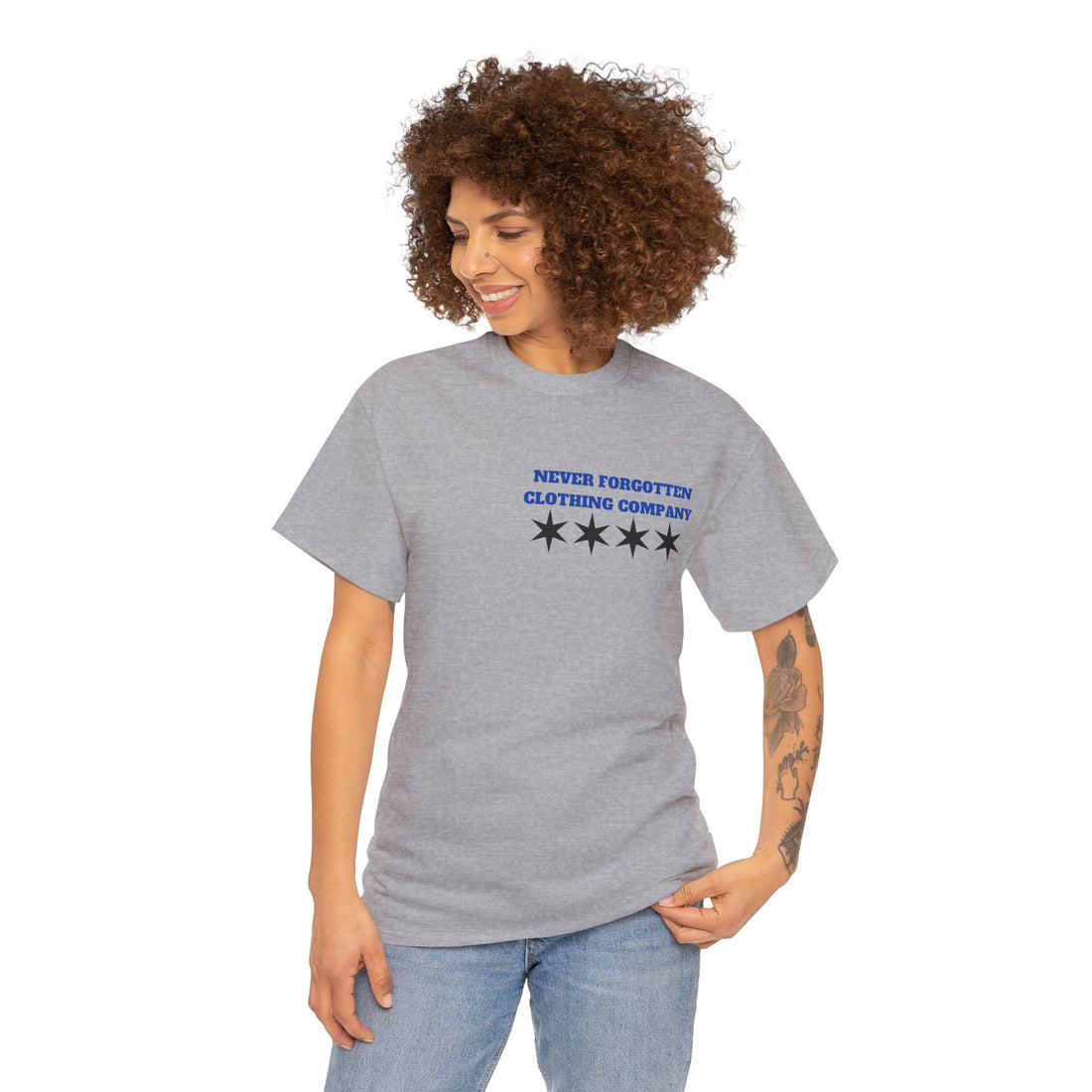 TELL MY FAMILY I LOVE THEM Unisex Heavy Cotton Tee-all proceeds over cost directly benefit the injured deputy’s medical bills (minimum $5 donation per order +). Free shipping.