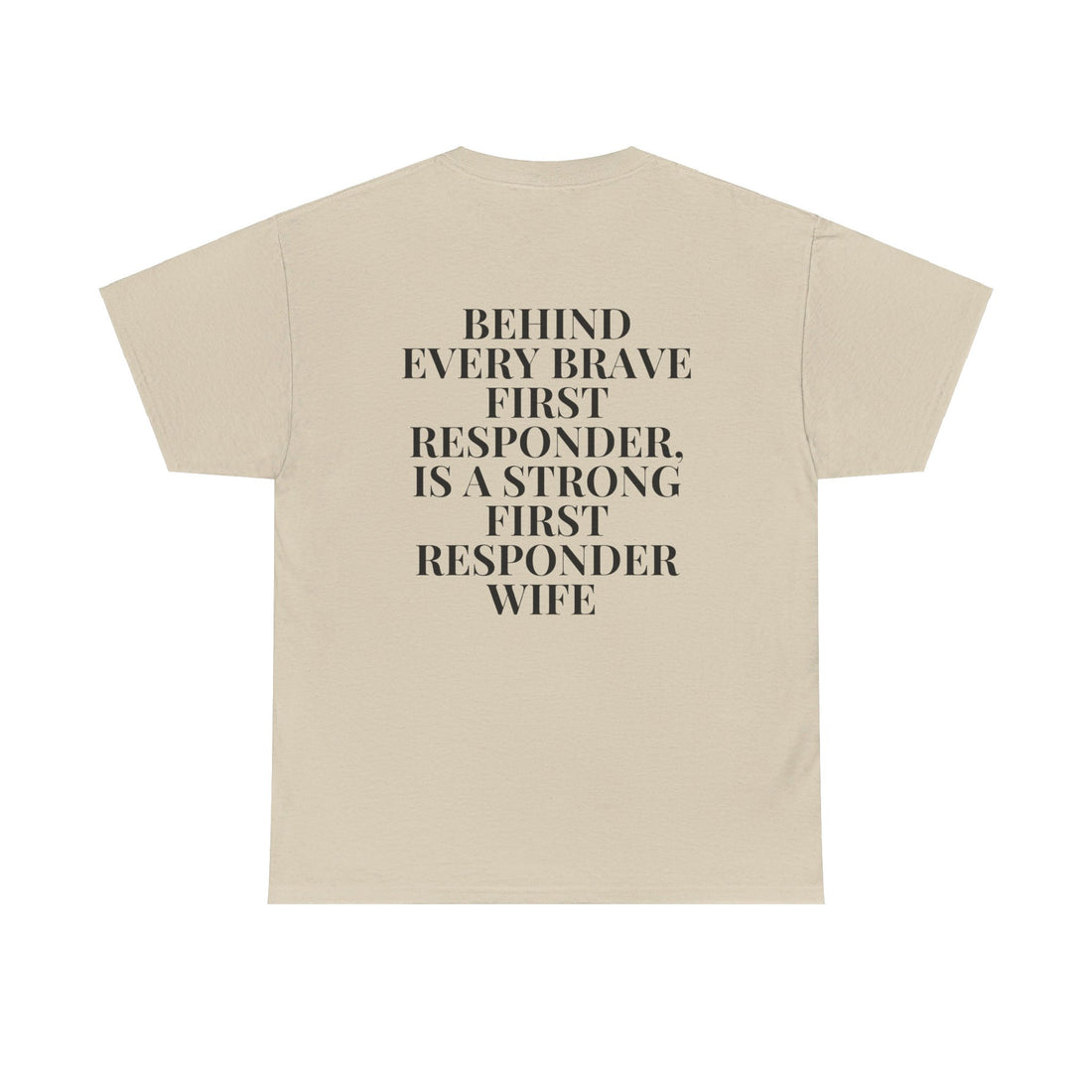 FIRST RESPONDER WIVES CLUB Unisex Heavy Cotton Tee