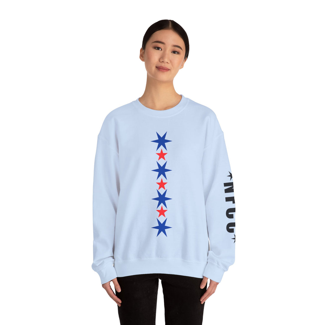 HOME OF THE BRAVE Unisex Heavy Blend™ Crewneck Sweatshirt