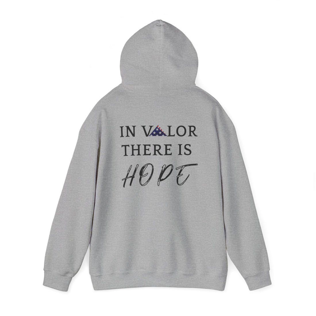 IN VALOR THERE IS HOPE Unisex Heavy Blend™ Hooded Sweatshirt