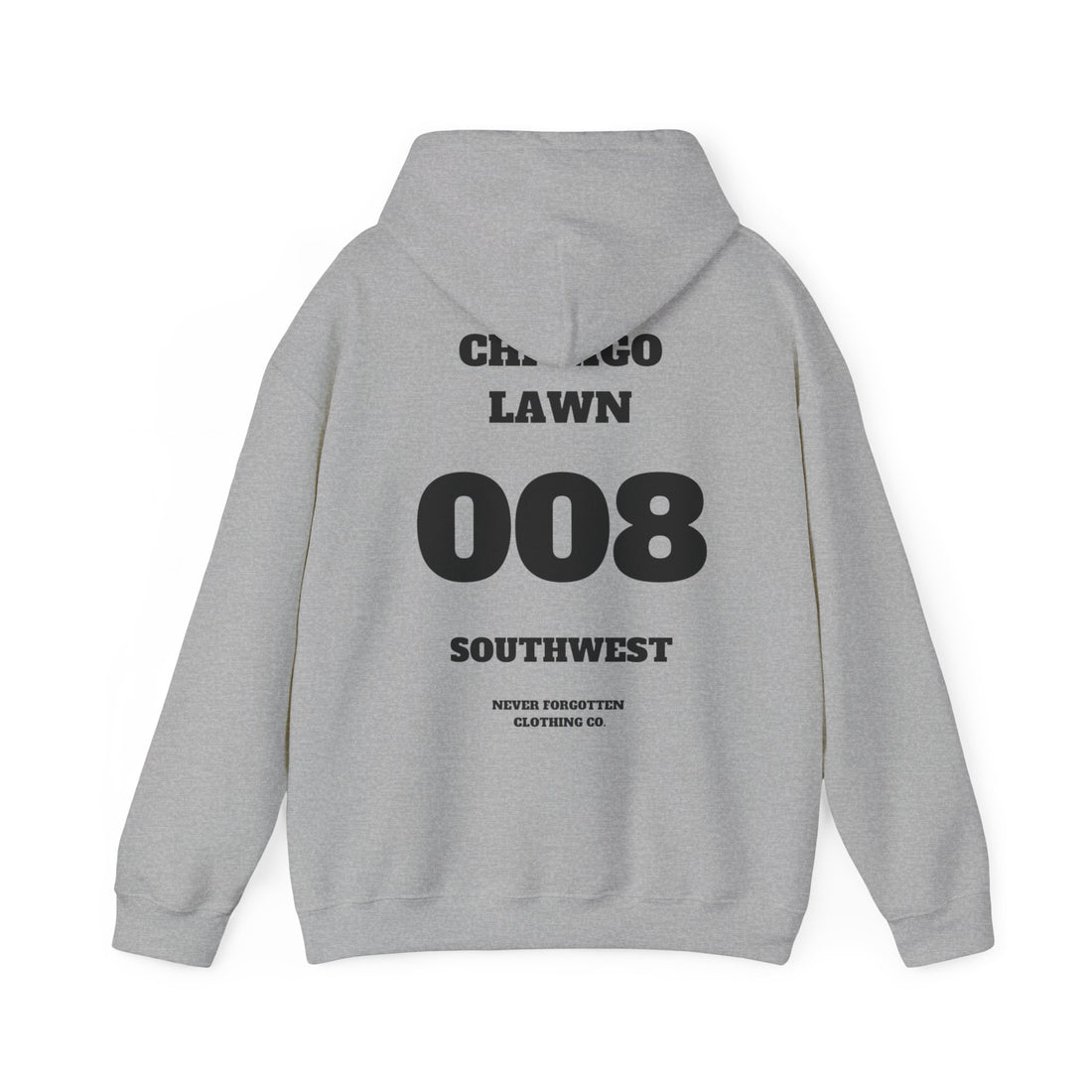 DISTRICT 08-Unisex Heavy Blend™ Hooded Sweatshirt, $3 donated to bank the blue foundation, free shipping