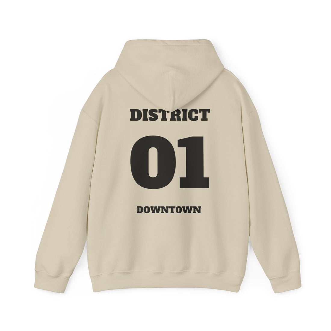 DISTRICT 01 -Unisex Heavy Blend™ Hooded Sweatshirt - $3 donated to bank the blue mental health services for officers-FREE SHIPPING