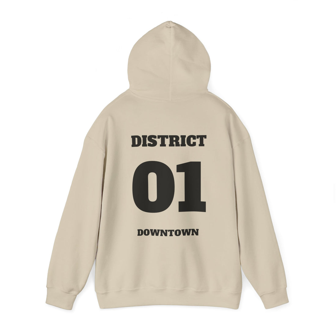 DISTRICT 01 -Unisex Heavy Blend™ Hooded Sweatshirt - $3 donated to bank the blue mental health services for officers-FREE SHIPPING