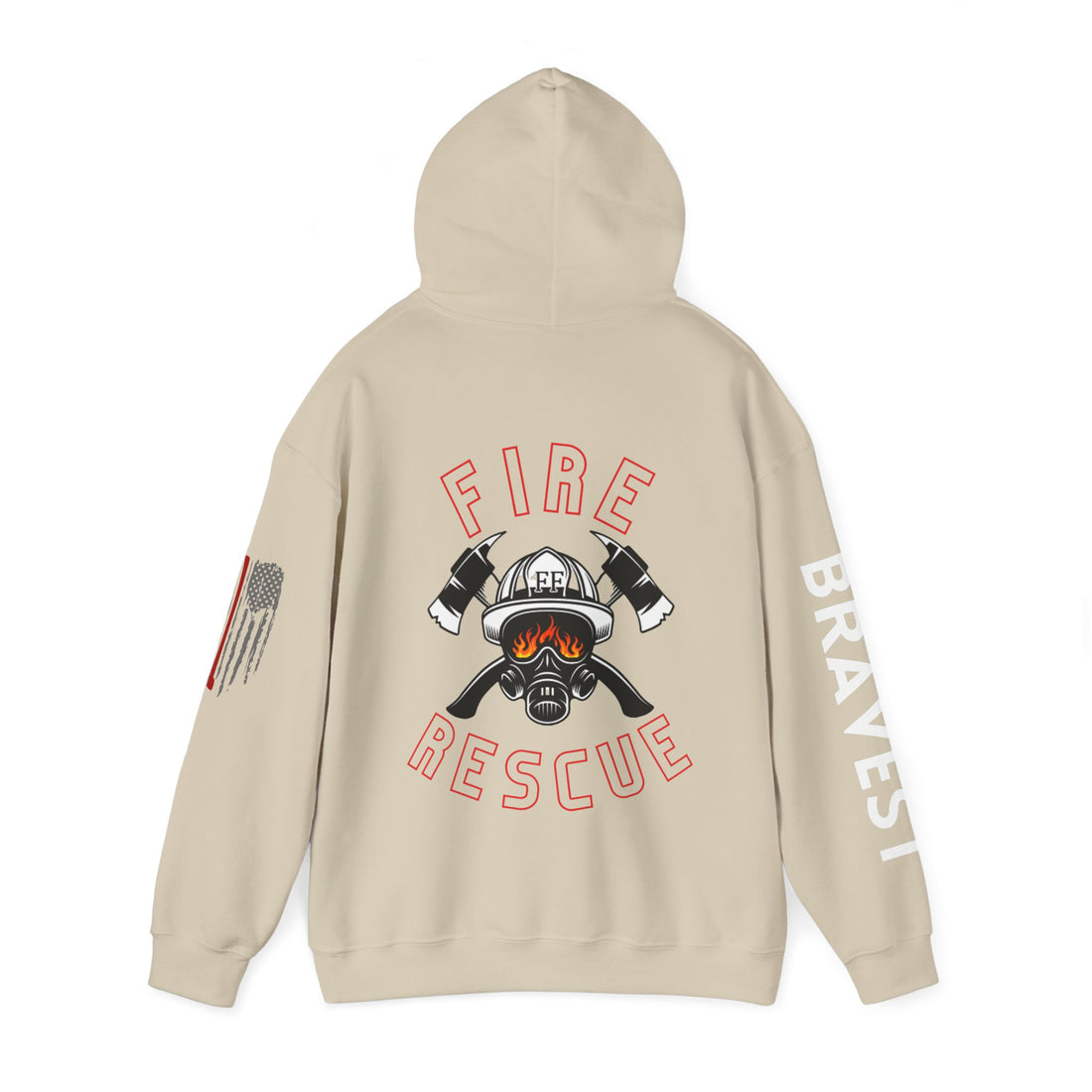 BRAVEST FIRE RESUCE Unisex Heavy Blend™ Hooded Sweatshirt