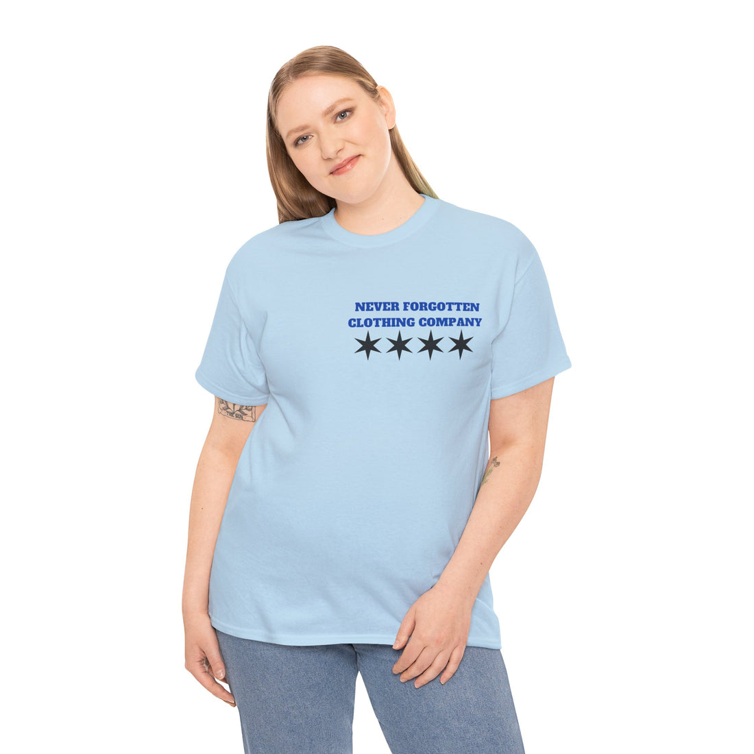 TELL MY FAMILY I LOVE THEM Unisex Heavy Cotton Tee-all proceeds over cost directly benefit the injured deputy’s medical bills (minimum $5 donation per order +). Free shipping.