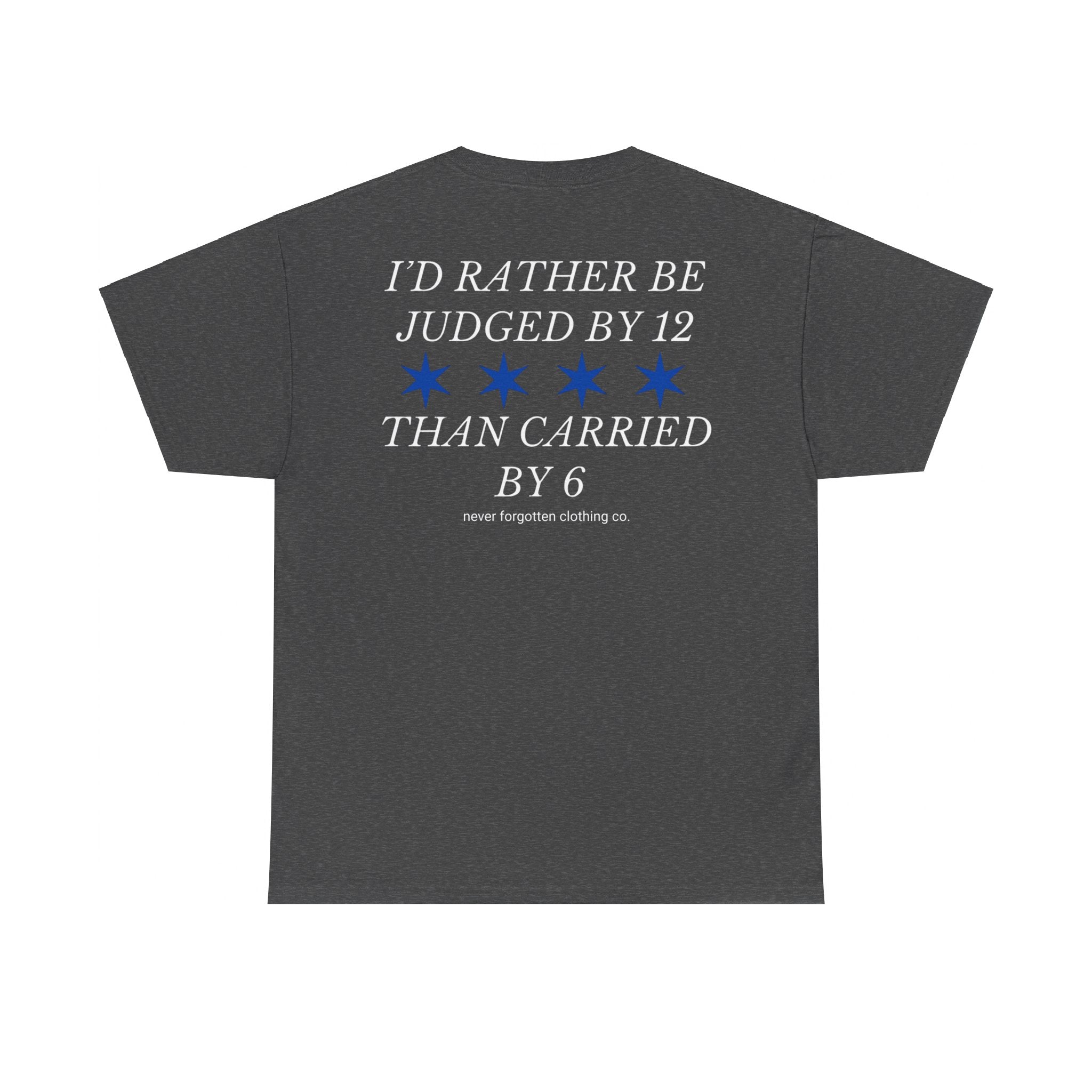 HOLD THE LINE Unisex Heavy Cotton Tee – NEVER FORGOTTEN COMPANY