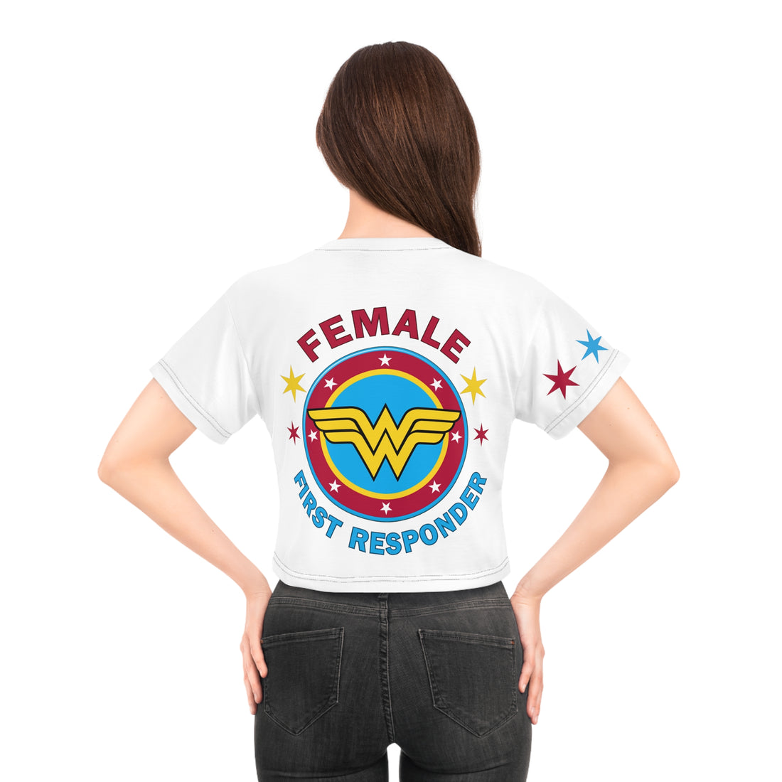 FEMALE FIRST RESPONDER Crop Tee