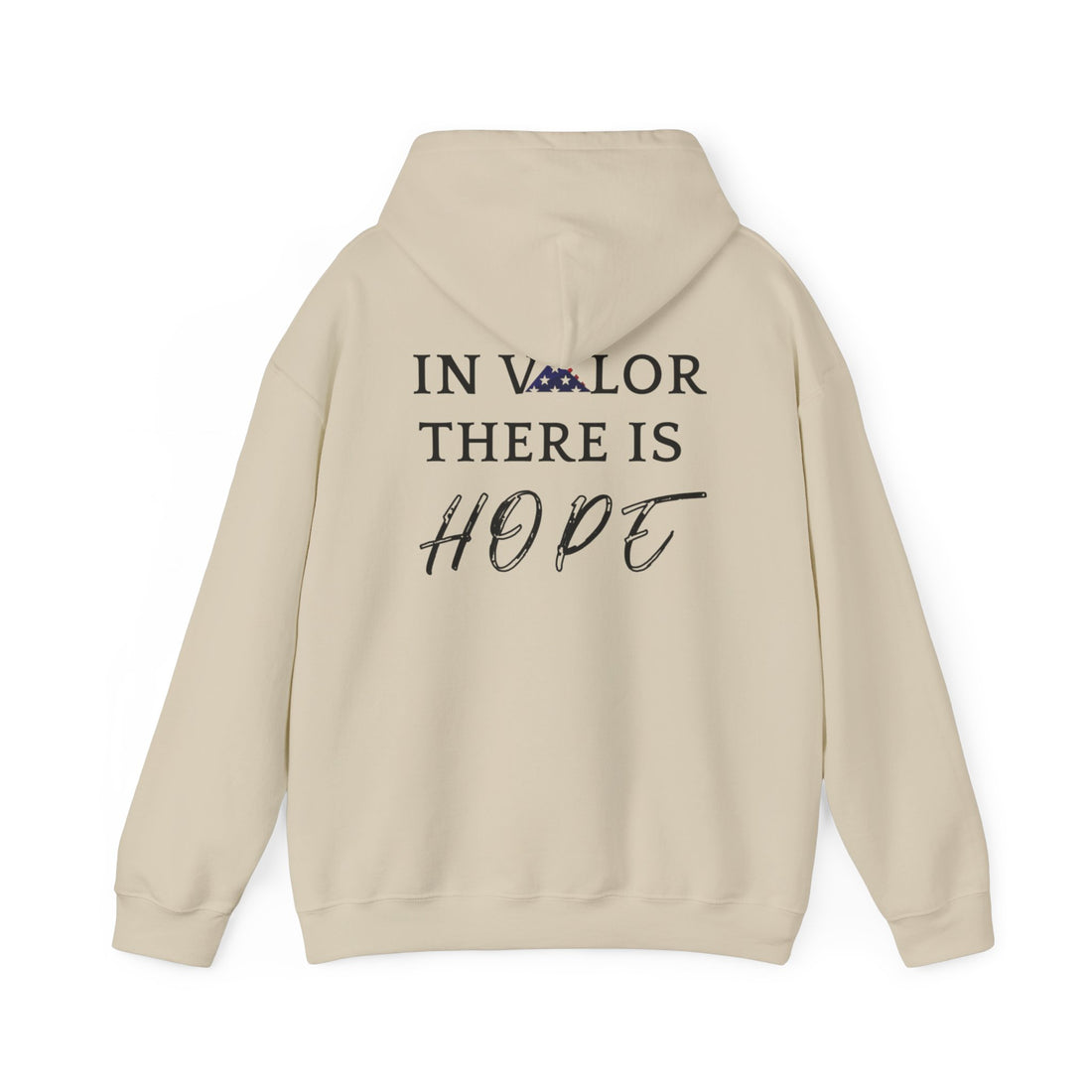 IN VALOR THERE IS HOPE Unisex Heavy Blend™ Hooded Sweatshirt