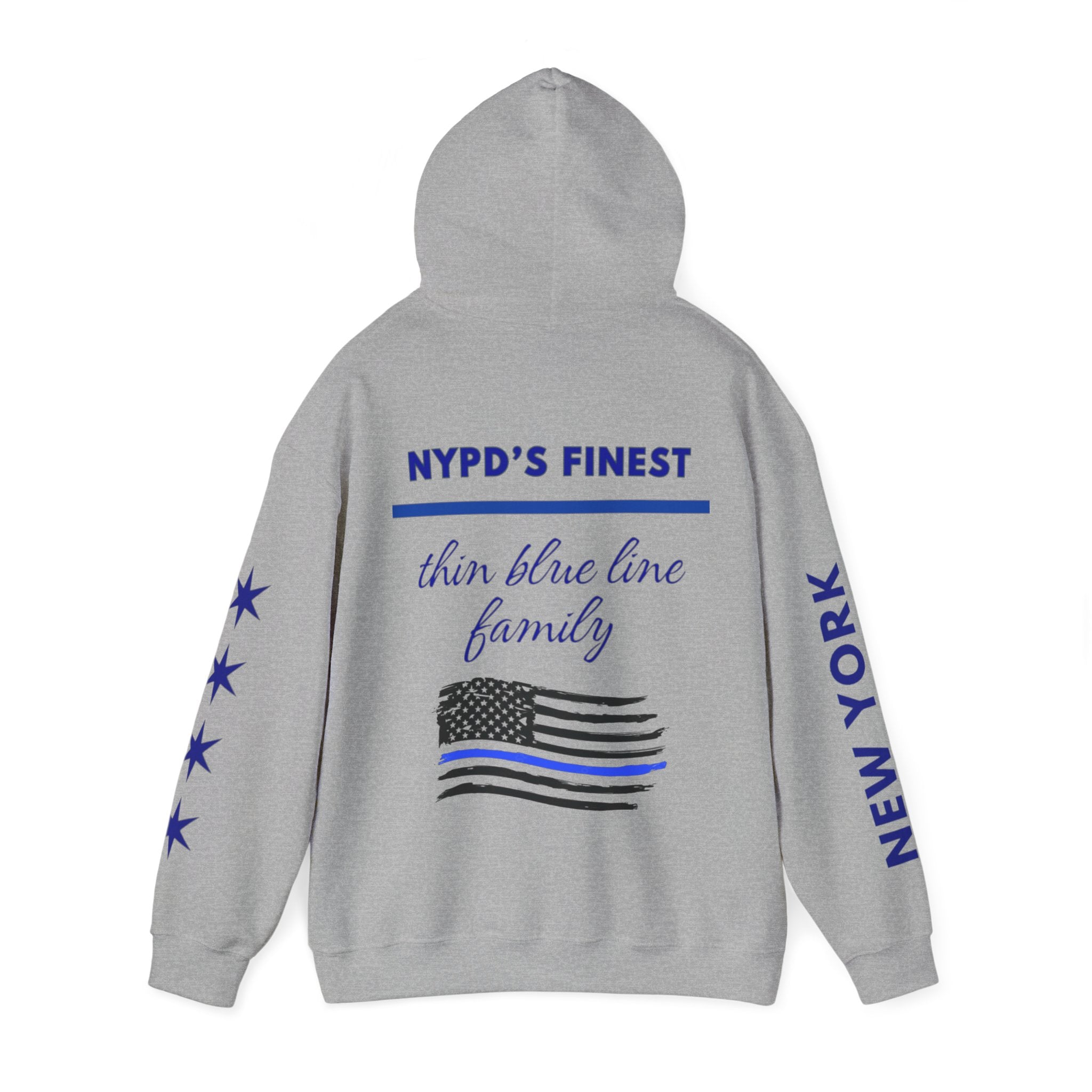 NYPD Detective Blue Line Unisex Heavy Blend hotsell Hooded Sweatshirt