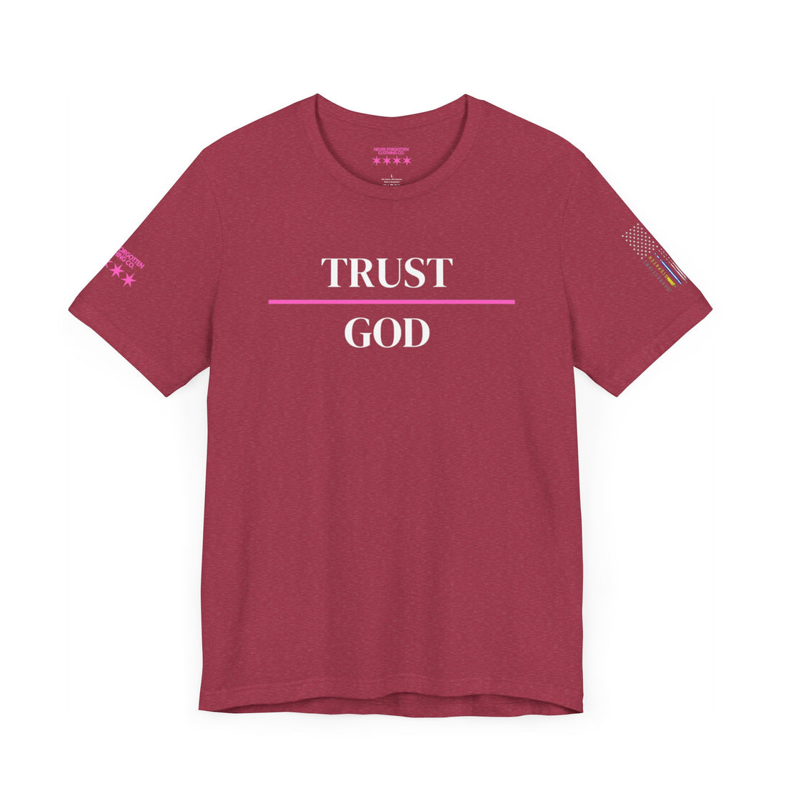 TRUST GOD Unisex Jersey Short Sleeve Tee