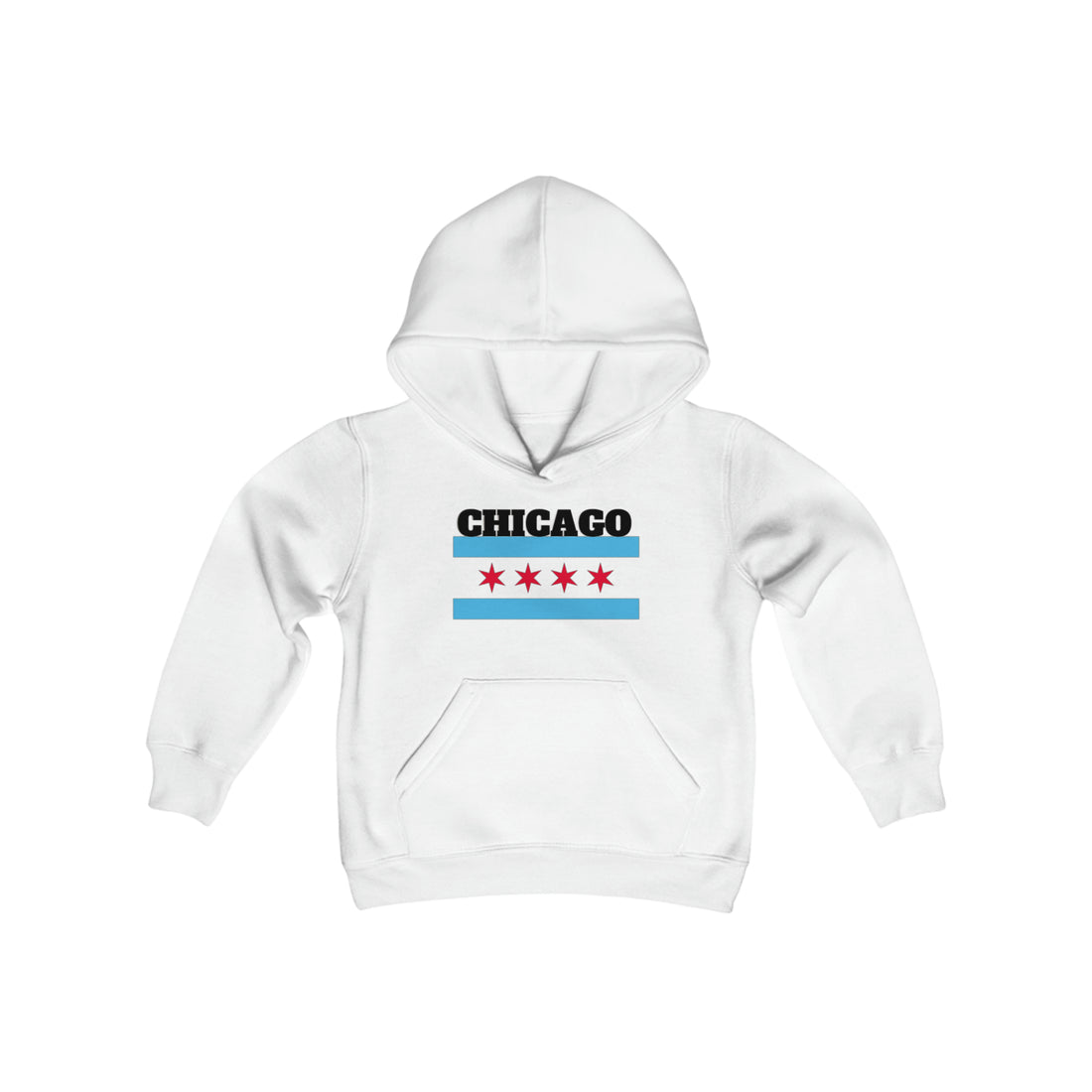 CHICAGO Youth Heavy Blend Hooded Sweatshirt