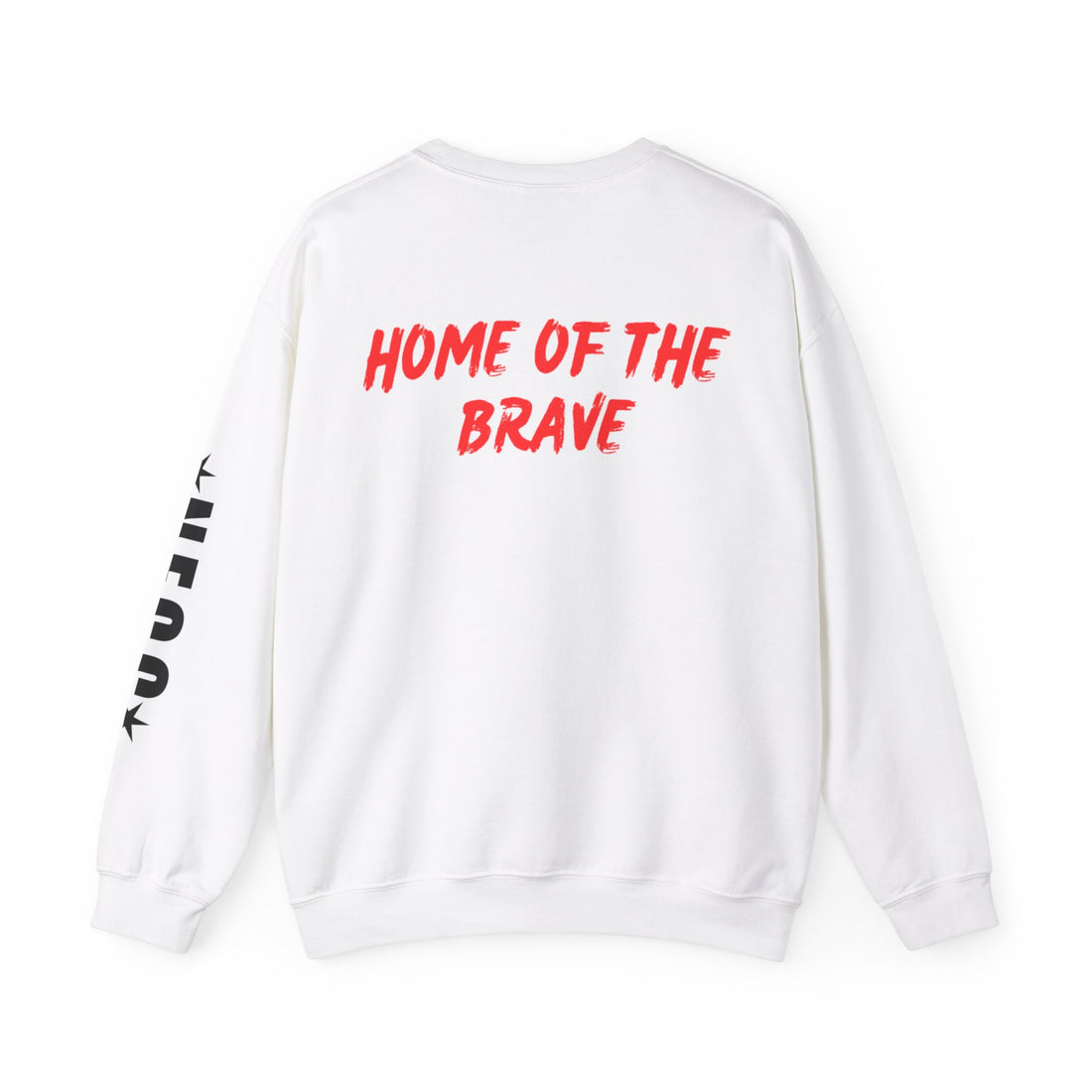 HOME OF THE BRAVE Unisex Heavy Blend™ Crewneck Sweatshirt